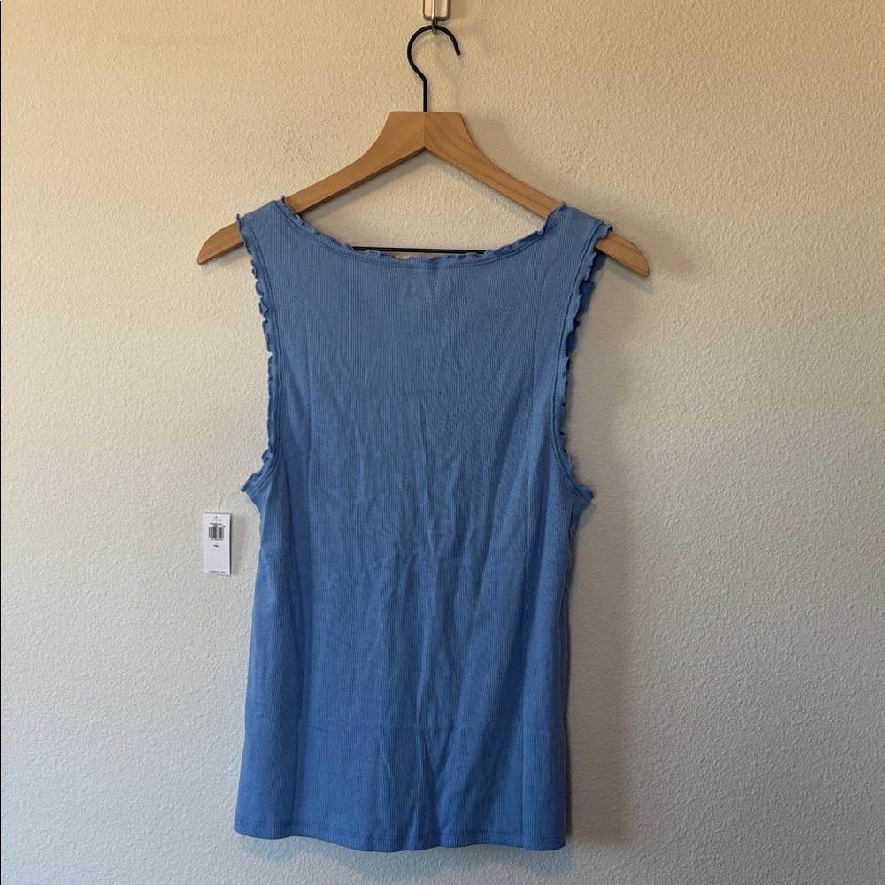 Cinched Rib-Knit Tank Top - Picture 12 of 12